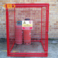 Cage de verrouillage de cylindre à gaz à gaz à gaz de sécurité